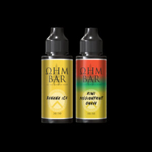 ohm bar short fills 100ml flavours 2 for £25 deal
